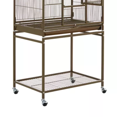 Yaheetech Mobile Large Parrot Cage with Detachable Stand - Image 5