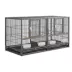 Yaheetech Stackable Wide Bird Cage Divided Breeder Cage image thumbnail 1