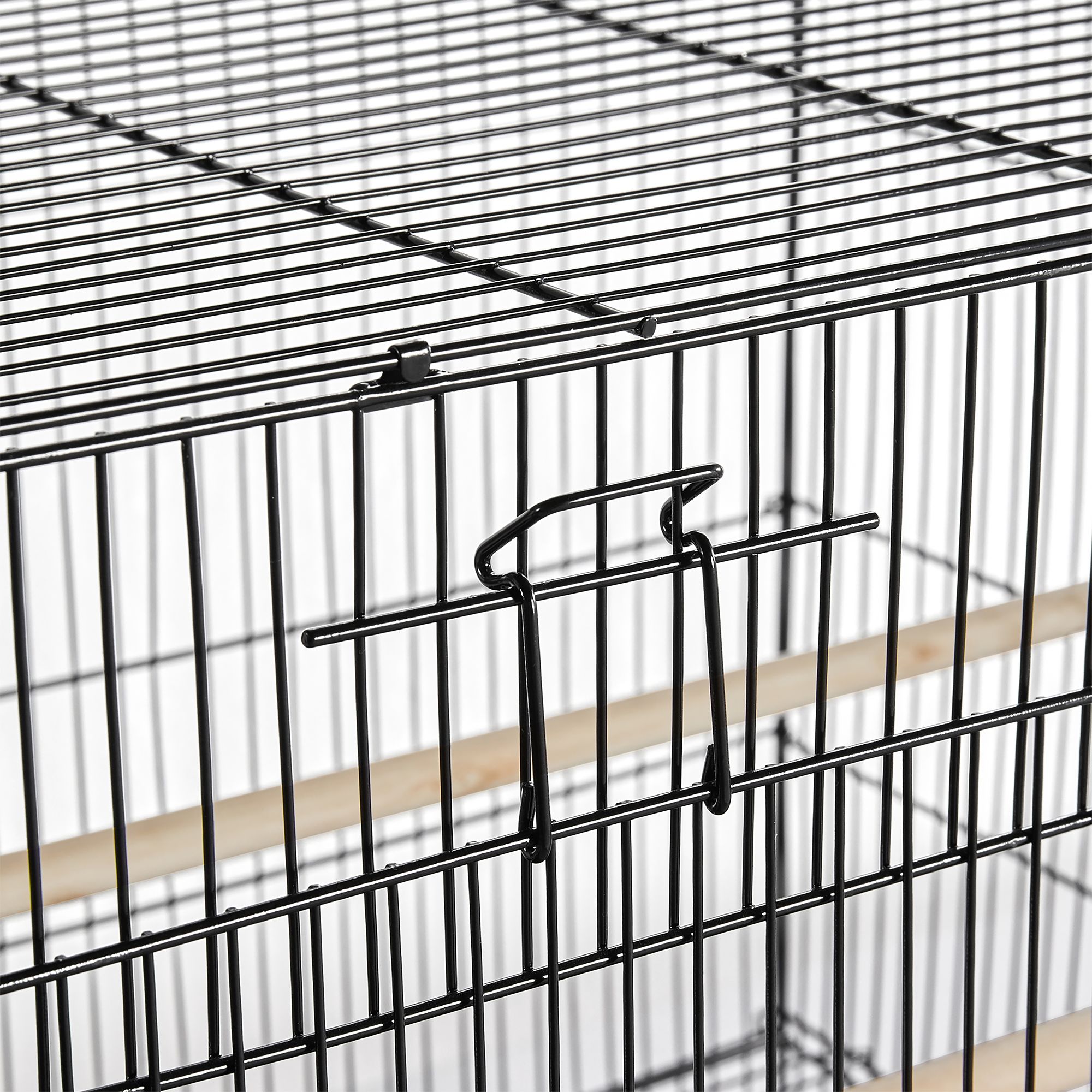 Yaheetech Flight Bird Cage with Rolling Stand Slide-out Tray for Medium Birds - thumbnail 4