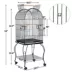 Yaheetech Open Top Metal Bird Habitat Rolling Parrot Cage w/ Stand image thumbnail 3