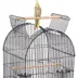 Yaheetech Open Top Metal Bird Habitat Rolling Parrot Cage w/ Stand image thumbnail 5