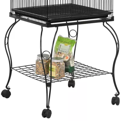 Yaheetech Triple Roof Rolling Parrot Cage with Detachable Stand - Image 5
