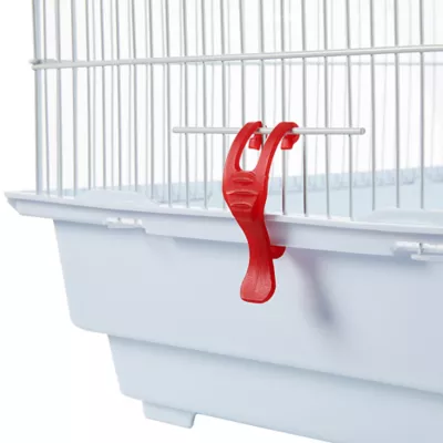 Yaheetech Open Top Metal Parrot Cage with Four Feeders - Image 5