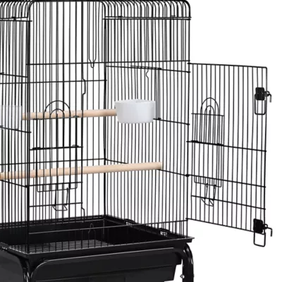 Yaheetech Play Top Bird Cage w/ Detachable Rolling Stand - Image 4