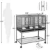 Yaheetech Stackable Wide Bird Cage with Rolling Stand image thumbnail 3