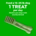 Greenies Adult Natural Dental Dog Treats Petite Size, Pumpkin Spice Flavor, 12 oz. Pack, 20 Count image thumbnail 7