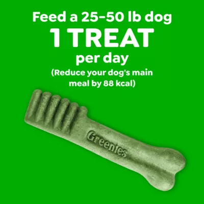 Greenies Adult Natural Dental Dog Treats Regular Size, Pumpkin Spice Flavor, 12 oz. Pack, 12 Count - Image 7