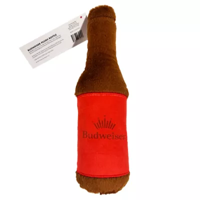 Budweiser Beer Bottle Dog Toy Novelty Dog Toy for Fun and Fetch - Image 2