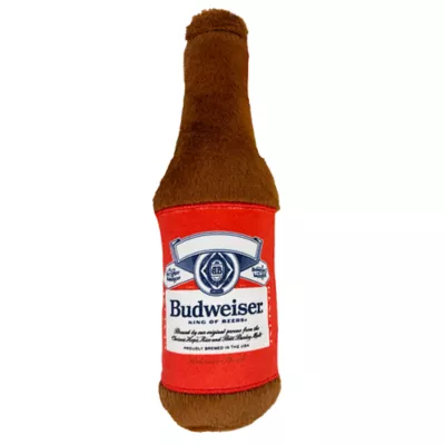 Budweiser Beer Bottle Dog Toy Novelty Dog Toy for Fun and Fetch - Image 3
