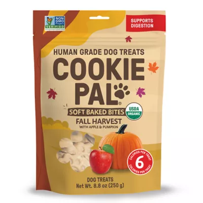 Cookie Pal Soft & Chewy Dog Treats, Fall Harvest - Apple & Pumpkin Flavor 8.8 oz - Image 1