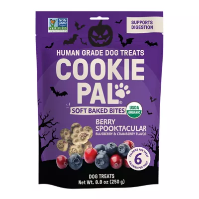 Cookie Pal Soft & Chewy Dog Treats, Berry Spooktacular - Blueberry & Cranberry Flavor 8.8 oz - Image 1