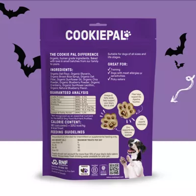 Cookie Pal Soft & Chewy Dog Treats, Berry Spooktacular - Blueberry & Cranberry Flavor 8.8 oz - Image 2