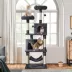 Yaheetech Cat Multi-Level Tree with 2 Condos - 71.5 in image thumbnail 2