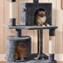 Yaheetech Cat Multi-Level Tree with 2 Condos - 71.5 in image thumbnail 4