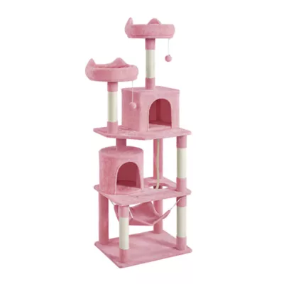 Yaheetech Cat Multi-Level Tree with 2 Condos - 71.5 in - Image 1