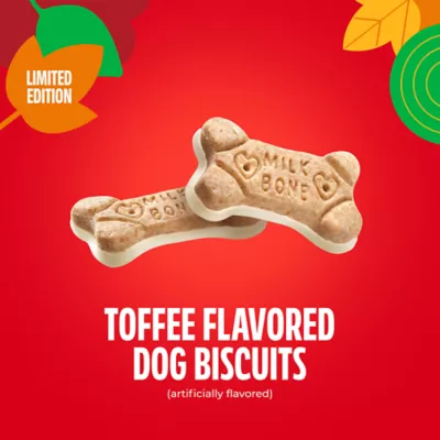 Milk-Bone Dipped Toffee Flavored Dog Biscuits With Vanilla Yogurt Flavored Coating 10 oz - Image 3