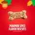 Milk-Bone Pup-kin Spice Biscuits, Pumpkin Spice Artificially Flavored Dog Treats 8 oz image thumbnail 3
