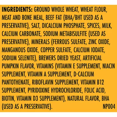 Milk-Bone Pup-kin Spice Biscuits, Pumpkin Spice Artificially Flavored Dog Treats 8 oz - Image 7