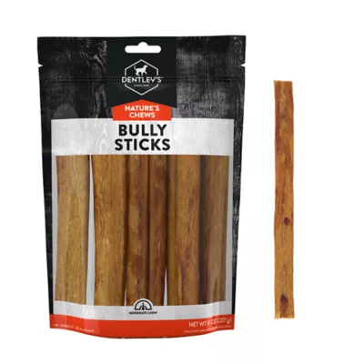 Dentley's Nature's Chews Bully Sticks 5-8" Variety Pack, 8 oz. - Image 1