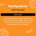 Three Dog Bakery Howl-o-ween Lick'n Crunch Sandwich Cookie Dog Treats - Carob & Pumpkin Spice Flavor image thumbnail 5