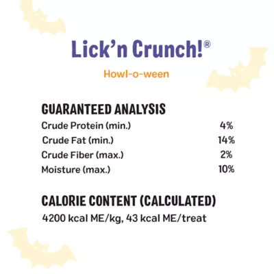 Three Dog Bakery Howl-o-ween Lick'n Crunch Sandwich Cookie Dog Treats - Carob & Pumpkin Spice Flavor - Image 6