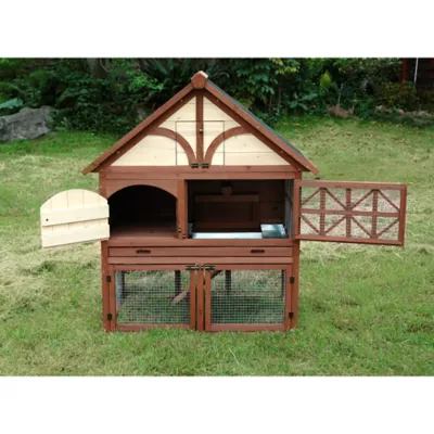 Zoovilla Tudor Rabbit Hutch - Image 2