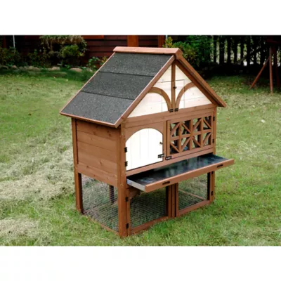 Zoovilla Tudor Rabbit Hutch - Image 3