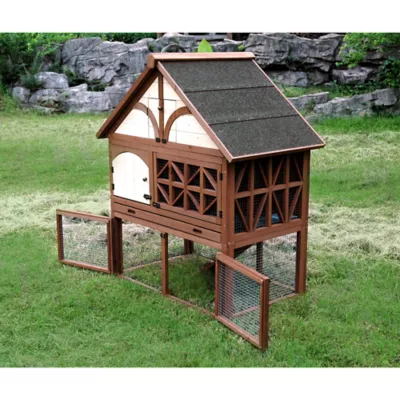 Zoovilla Tudor Rabbit Hutch - Image 4