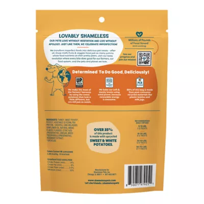 Shameless Pets Meat Me At The Feast, Soft & Meaty Dog Treats - Turkey 8 oz - Image 2