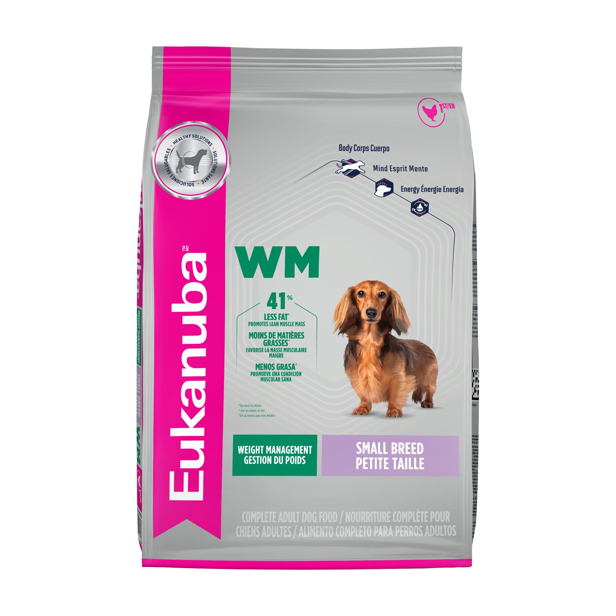 Eukanuba™ Fit Body Weight Control Small Breed Adult Dry Dog Food - Chicken by Eukanuba