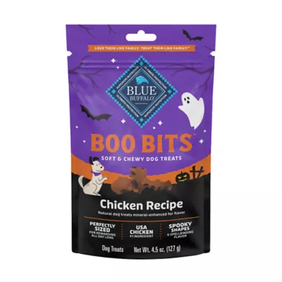Blue Buffalo Boo Bits Soft & Chewy Halloween Dog Treats, Chicken Recipe, 4.5 oz - Image 1