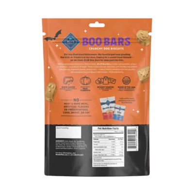Blue Buffalo Boo Bars Crunchy Halloween Dog Biscuits, Pumpkin & Cinnamon Flavor, 11 oz. - Image 2