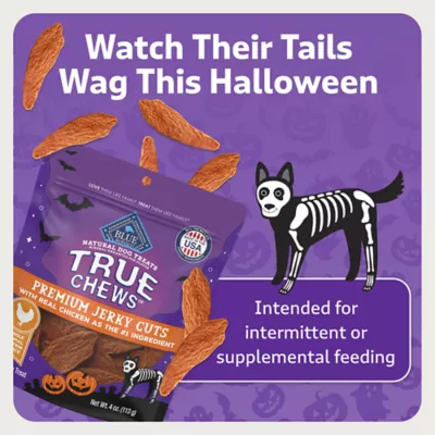 Blue Buffalo True Chews Premium Jerky Cuts Halloween Dog Treats With Real Chicken - 4 oz - Image 6