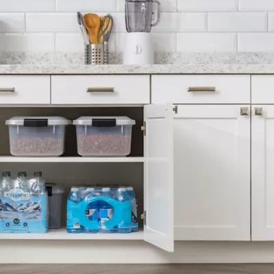 IRIS 11lbs. Airtight Pet Food Container, Dog & Cat Food Storage Bin, Treat Box - Image 4