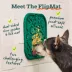 WOOF Dual Sided Lick Mat for Dogs, Green, 10.625" x 8.25" image thumbnail 4
