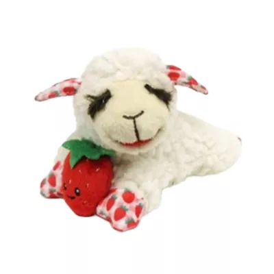 Multipet Lamb Chop Strawberry Dog Toy - Image 1