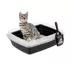 IRIS Open Top Cat Litter Box with Scoop, Plastic Pan , Black image thumbnail 1