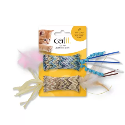 Catit Interactive Cat Toy Natural Feathers 2-pack - Image 1