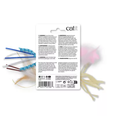 Catit Interactive Cat Toy Natural Feathers 2-pack - Image 5