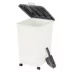 IRIS 54 Lbs. Airtight Pet Food Container, Dog & Cat Food Storage Bin with Scoop image thumbnail 2