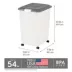 IRIS 54 Lbs. Airtight Pet Food Container, Dog & Cat Food Storage Bin with Scoop image thumbnail 6