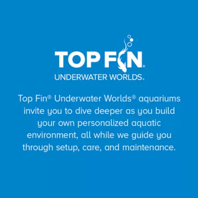 Top Fin® Cube Aquarium Essentials Starter Kit - Fish Tank Starter Kit - 10 Gallon - Image 7