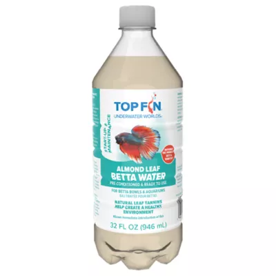 Top Fin® Pre-Conditioned Almond Leaf Betta Water - Fish Tank Water Care - 32 fl oz - Image 1