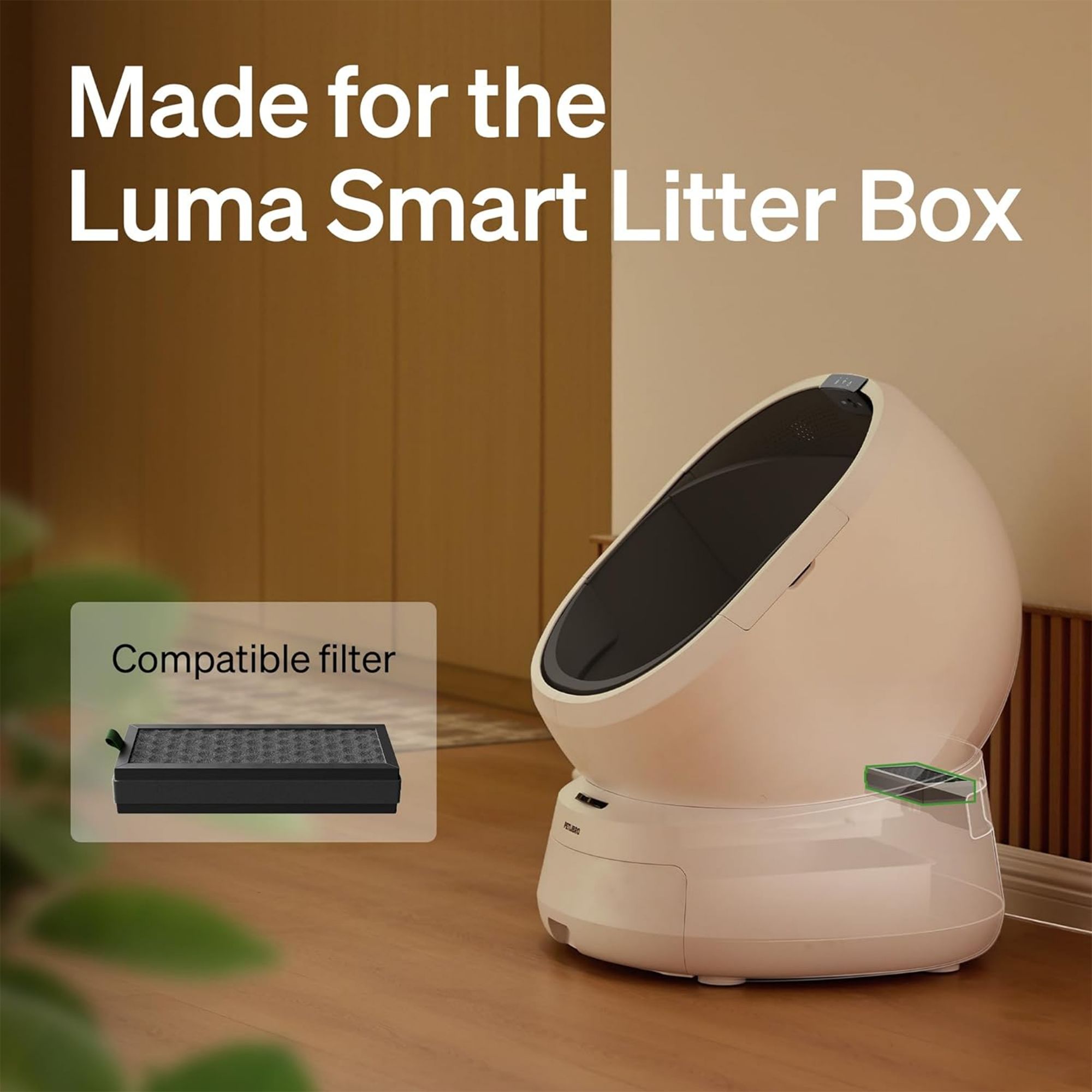 Petlibro Luma Replacement Carbon Deodorizer, Made for the Luma Smart Litter Box, 1 Pack - thumbnail 2