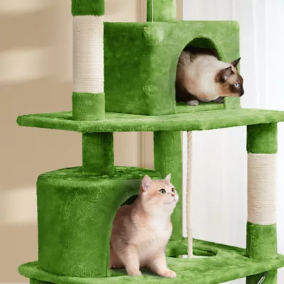 Yaheetech Cat Tree with 2 Condos & 2 Perches - 63 in - Image 4