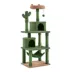 Yaheetech Cat Multilevel Cactus Themed Tree Tower - Green, 62.5 in image thumbnail 1