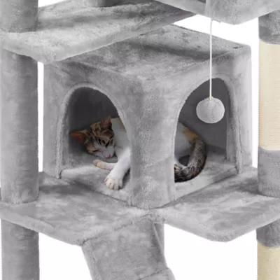 Yaheetech Cat Multilevel Indoor Tree Tower - 70 in - Image 4