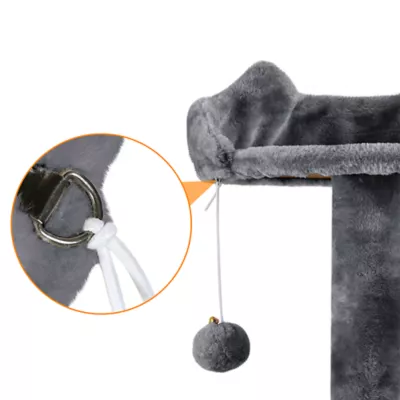 Yaheetech Cat Multilevel Indoor Tree Tower - 70 in - Image 4
