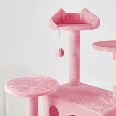 Yaheetech Cat Tree Condo with Stracthing Pads - 80 in - Image 4