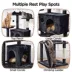 Yaheetech Cat Tree Condo with Stracthing Pads - 80 in image thumbnail 4